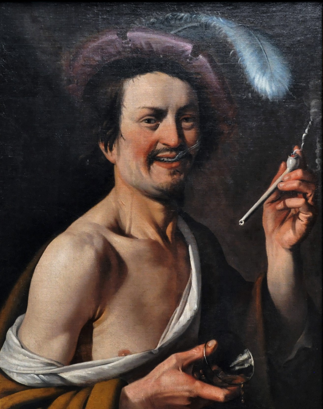 Aelbert Van der Schoor - Utrecht 1593 - 1672 - Allégorie de l'odorat (4)